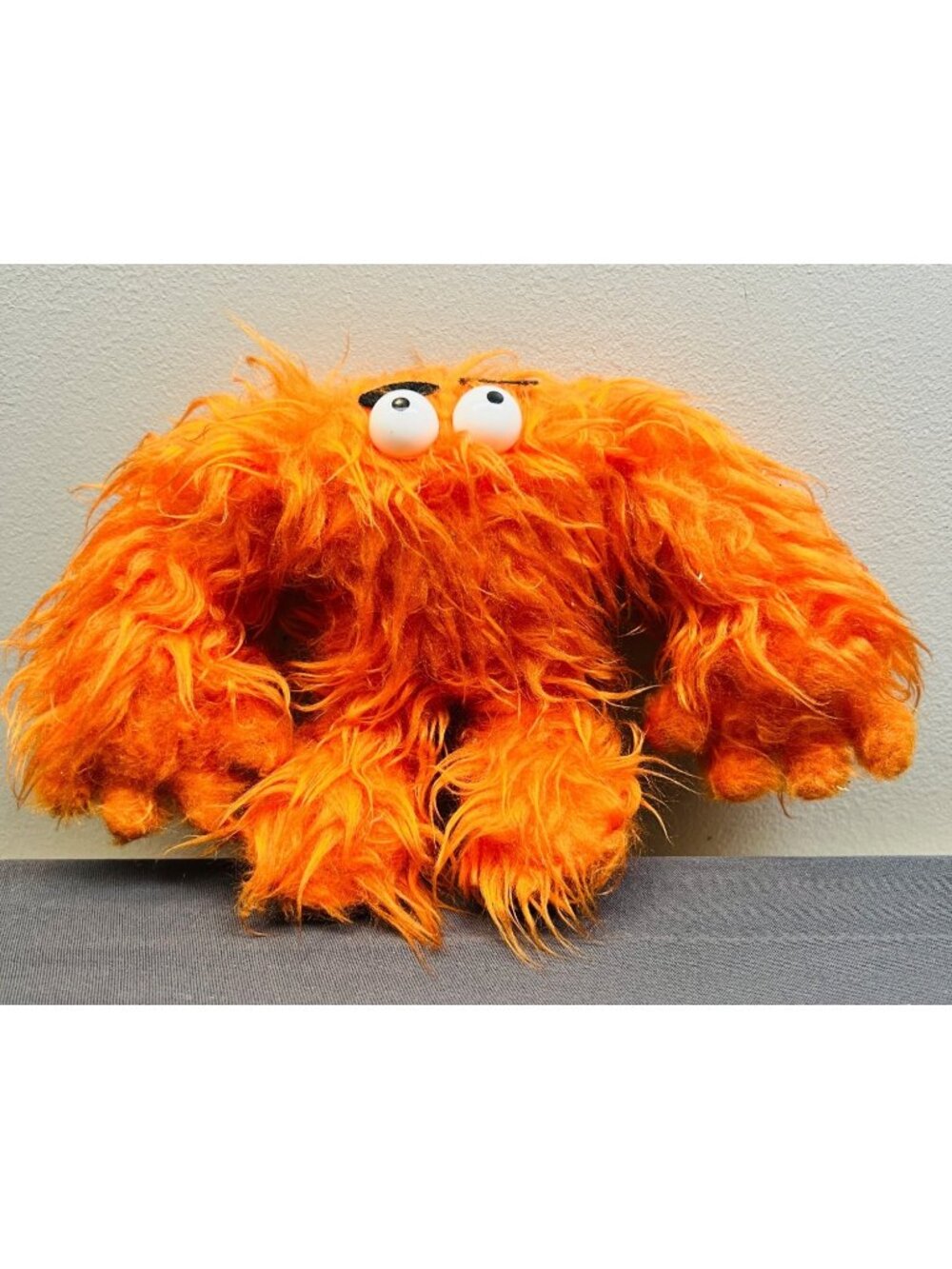 Vintage Weight Watchers Plush Orange Hungry Monster Toy WW